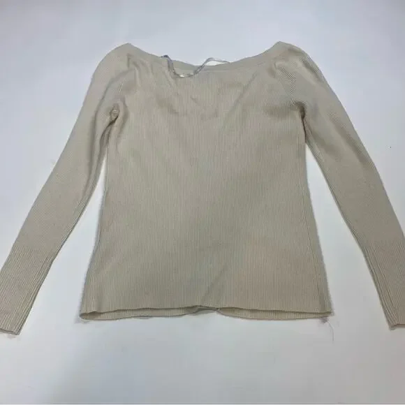 NAADAM Off The Shoulder Cardigan Size Large - Picture 4 of 8